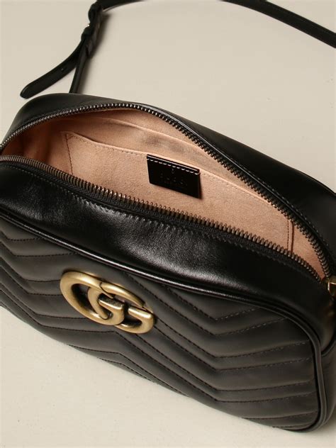 borse gucci pelle nera|borse Gucci da donna.